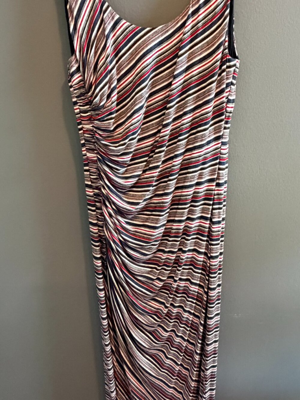Bailey 44 striped maxi dress small